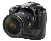Pentax K20D с батарейной ручкой 